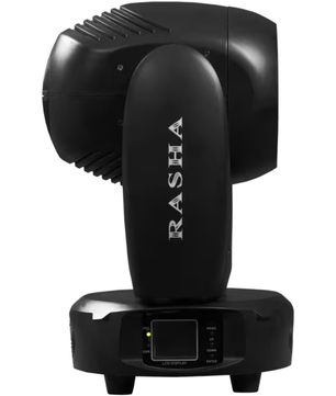 Rasha Zuri | 100W Beam with Gobos & Prism | RGB Pixel Ring & 3° Sharp Output