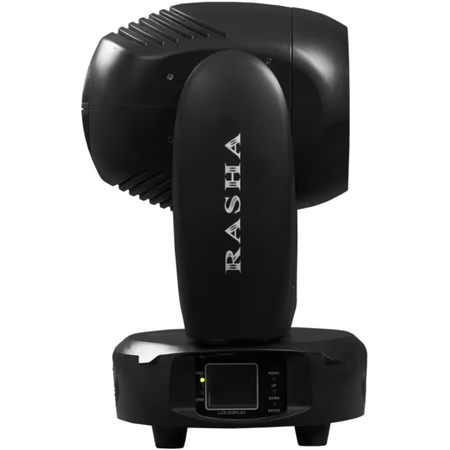Rasha Zuri | 100W Beam with Gobos & Prism | RGB Pixel Ring & 3° Sharp Output