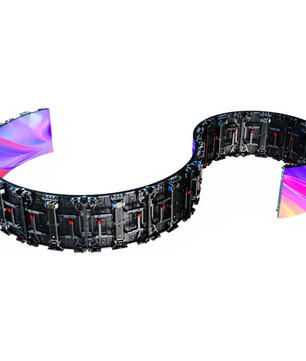 American DJ EVS3 FLEX45 | Flexible 3.9mm LED Video Panel with 45° Bend Capability