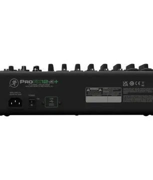 Mackie ProFX12v3+ | 12-Channel Analog Mixer with Built-In FX, USB Recording, and Bluetooth