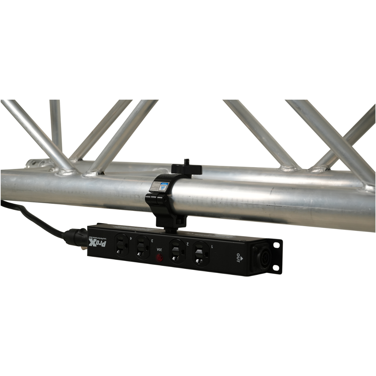 ProX X PWEDX4MAYA | 4 Outlet Edison Power Strip | TRUE1 IN/OUT 20A Power Center