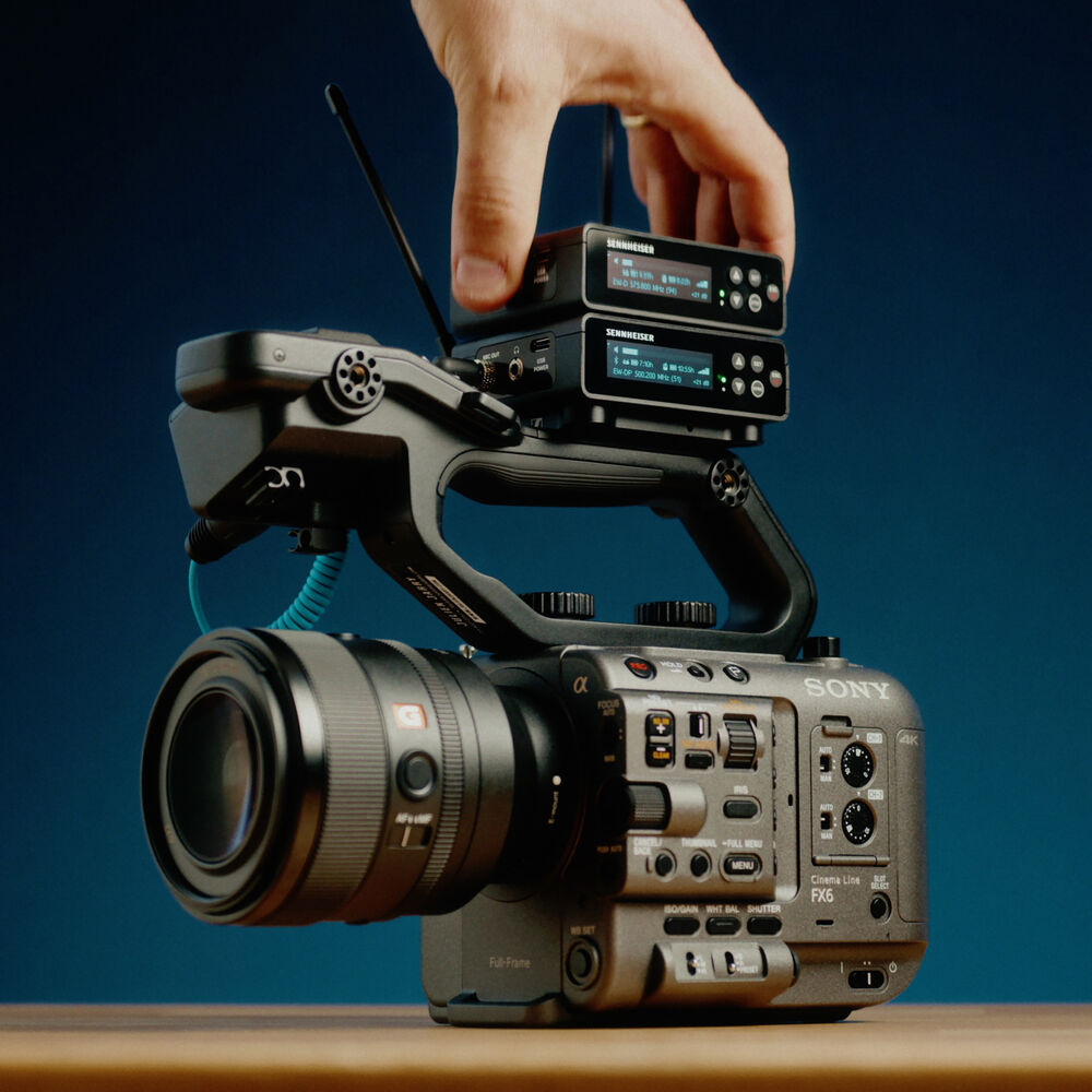 Sennheiser EW-DP ME 4 Set (R4-9) | Digital Camera-Mount Wireless Lavalier Mic System with UHF, Bluetooth