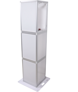 ProX XSA-PILLAR6FT | 6ft Acrylic LED Totem