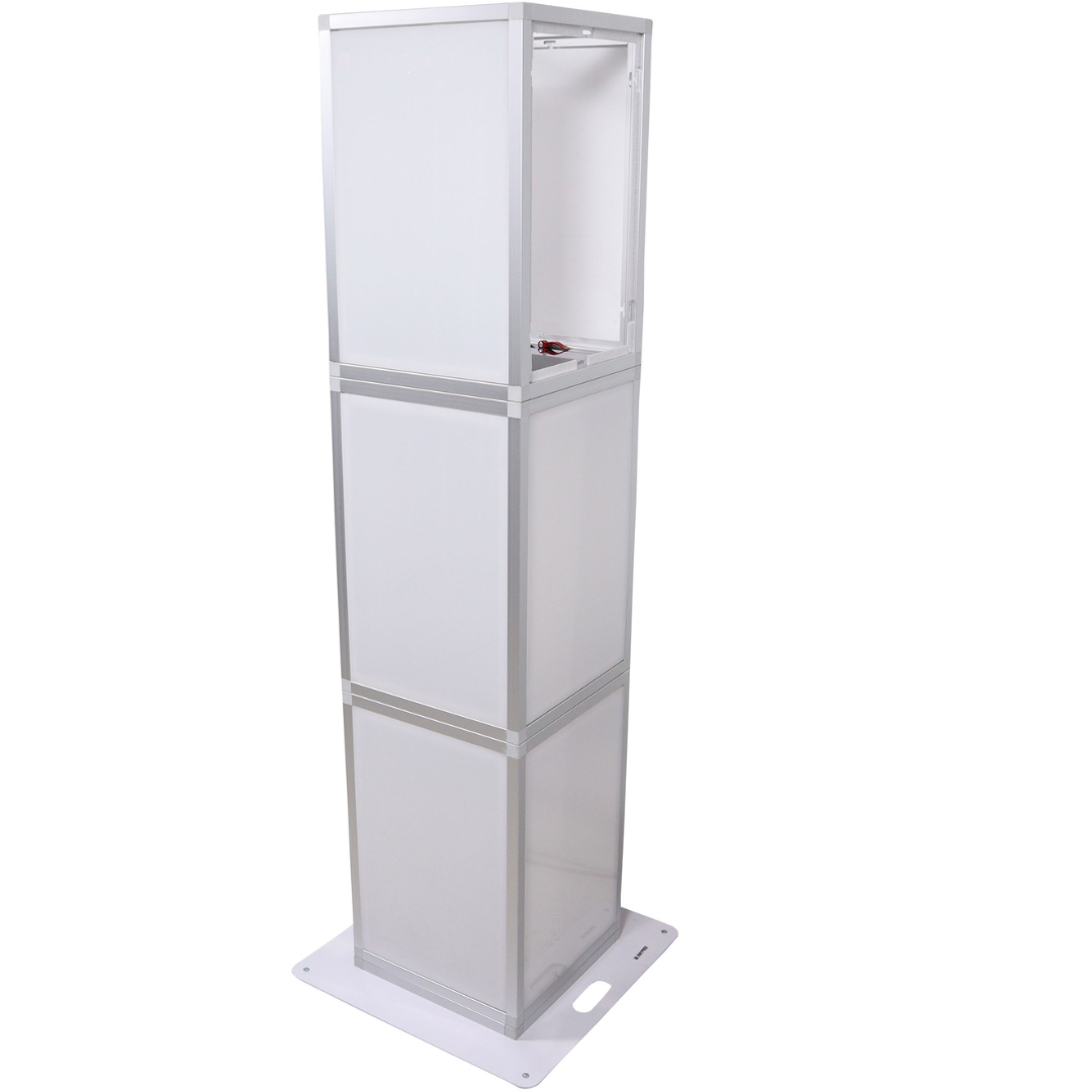 ProX XSA-PILLAR6FT | 6ft Acrylic LED Totem