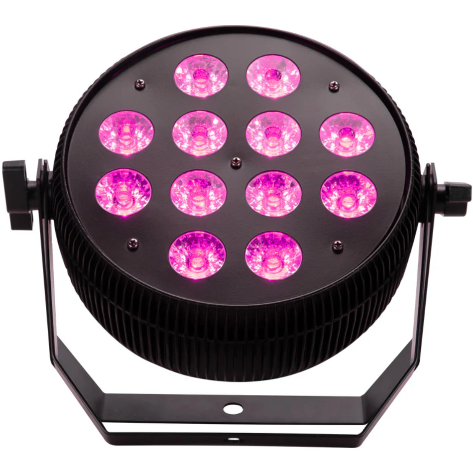 Eliminator LP HEX 12 PLUS | 12x18W RGBWA+UV Flat Par | 6-in-1 LEDs with White Balance Control