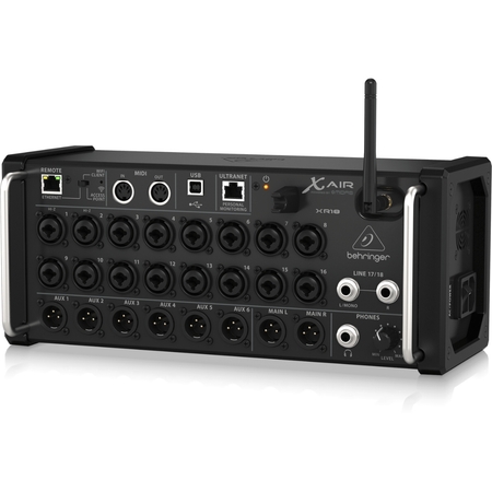 Behringer XR18 X Air | 18-Channel 12-Bus Digital Mixer | WiFi Control with USB Interface