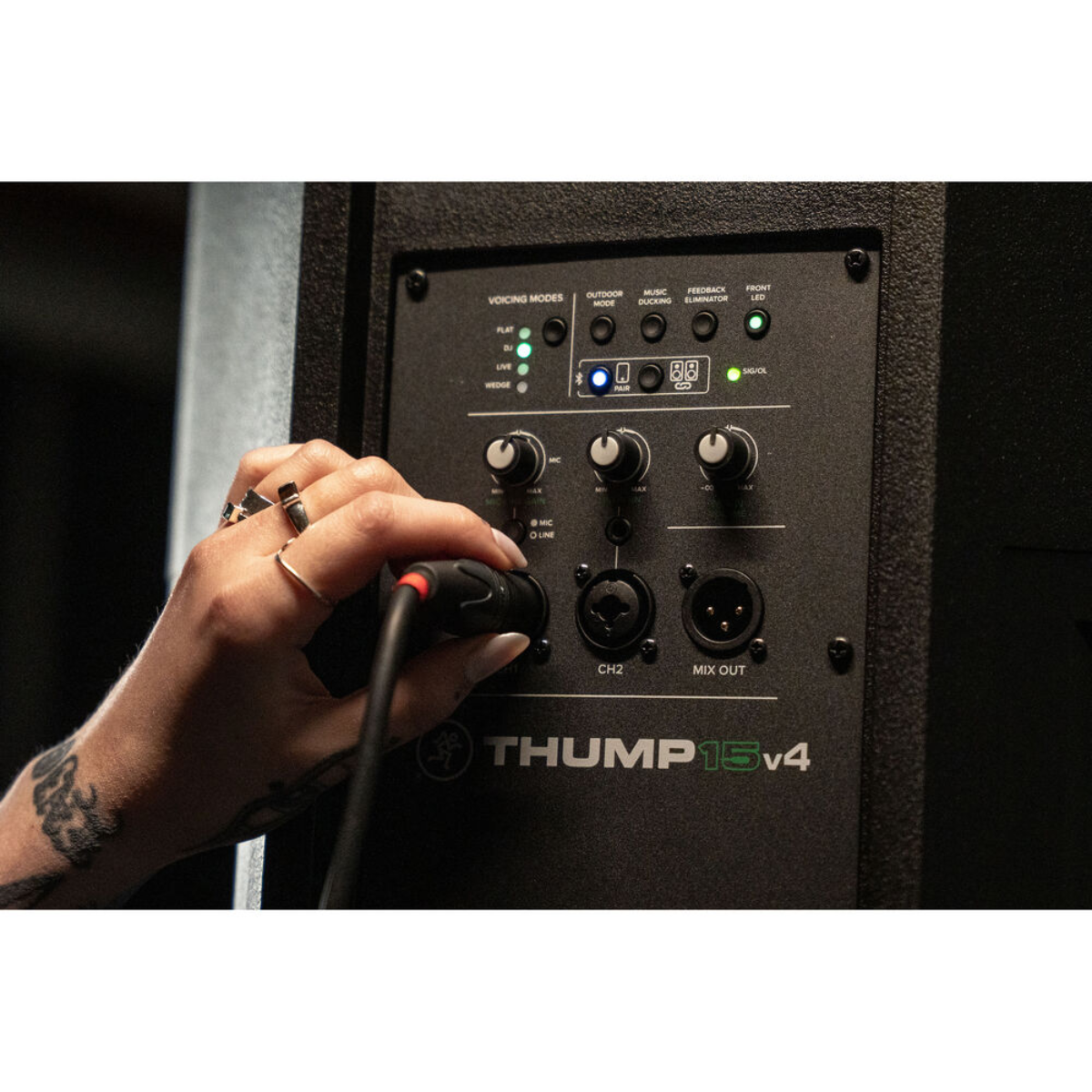 Mackie Thump15v4 | 15in - 130dB | 1400W Powered PA Speaker with Bluetooth