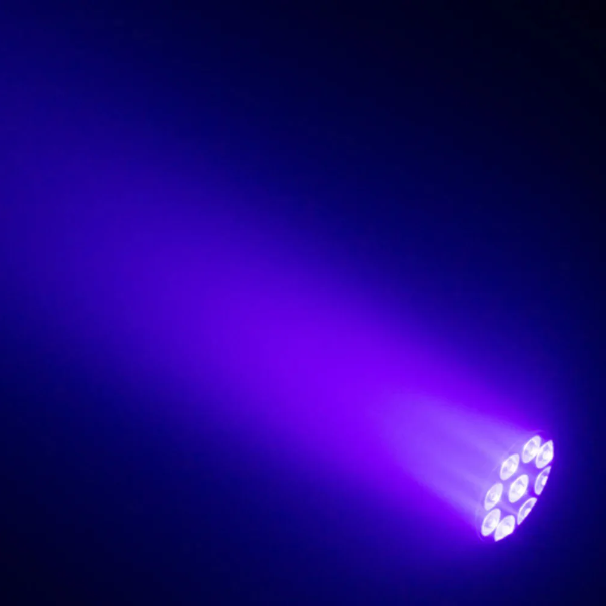 Event Lighting PAR9X12BH-IP | 9 x 12W RGBWAU LEDs | IP65 Battery PAR with Wireless DMX
