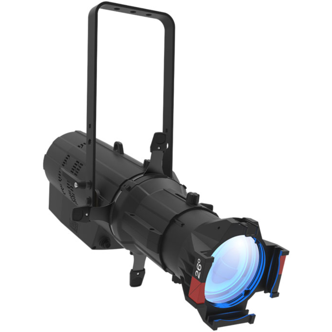 Chauvet Pro Ovation E-910FCIP | IP65 Full-Color RGBA-Lime ERS Fixture | Outdoor-Rated with CRI-Matched Tungsten Presets