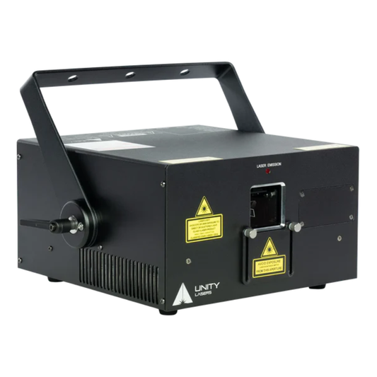 Pangolin Unity RAW 5 FB4 | 5W Full-Color Laser with FB4 DMX | QuickShow Included for Pro Control