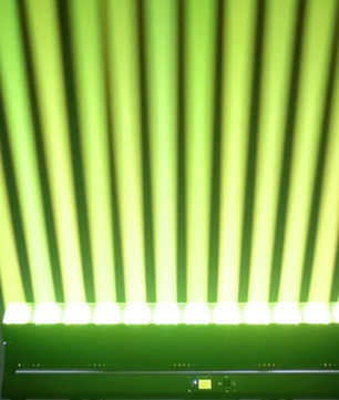 Crisp Vivid Tread 1260YZ | 12×60W RGBW with Zoom & Pixel Control | Moving LED Bar for Stage & Clubs