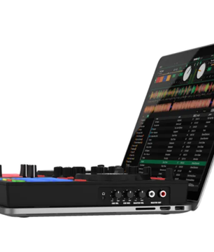 Reloop Ready | Compact 2-Deck DJ Controller for Serato | 16 RGB Pads & Scratch Bank Support
