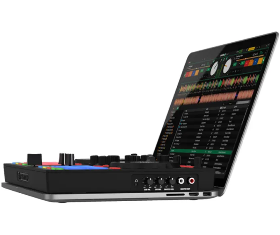 Reloop Ready | Compact 2-Deck DJ Controller for Serato | 16 RGB Pads & Scratch Bank Support