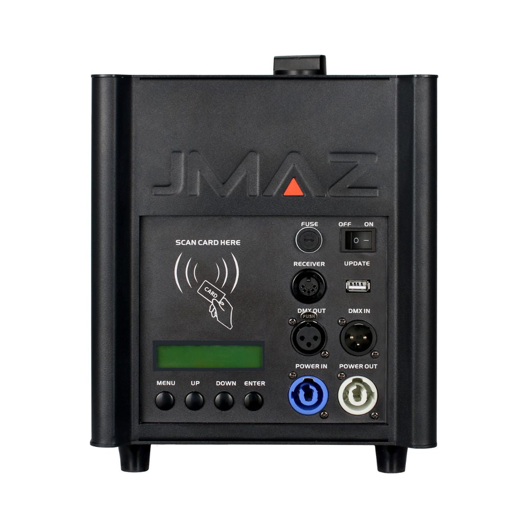JMAZ Firestorm F4 | Cold Spark FX with 13ft Burst Height | DMX & RF Control with Safety Shutoff