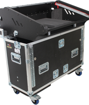 ProX XZF-BWING | Flip-Ready Case for Behringer Wing | Hydraulic Lift with Wheels