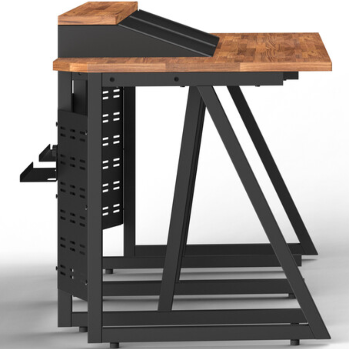 Wavebone Space Station 12U | Modular Studio Workstation | 12U Rack Set with Expandable Design