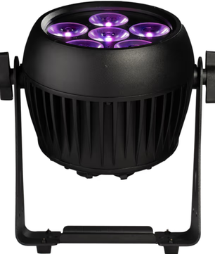 Rasha Par Guard Pro | Battery UV HEX Par - 26,000 Lux | IP65 Outdoor with Wireless DMX