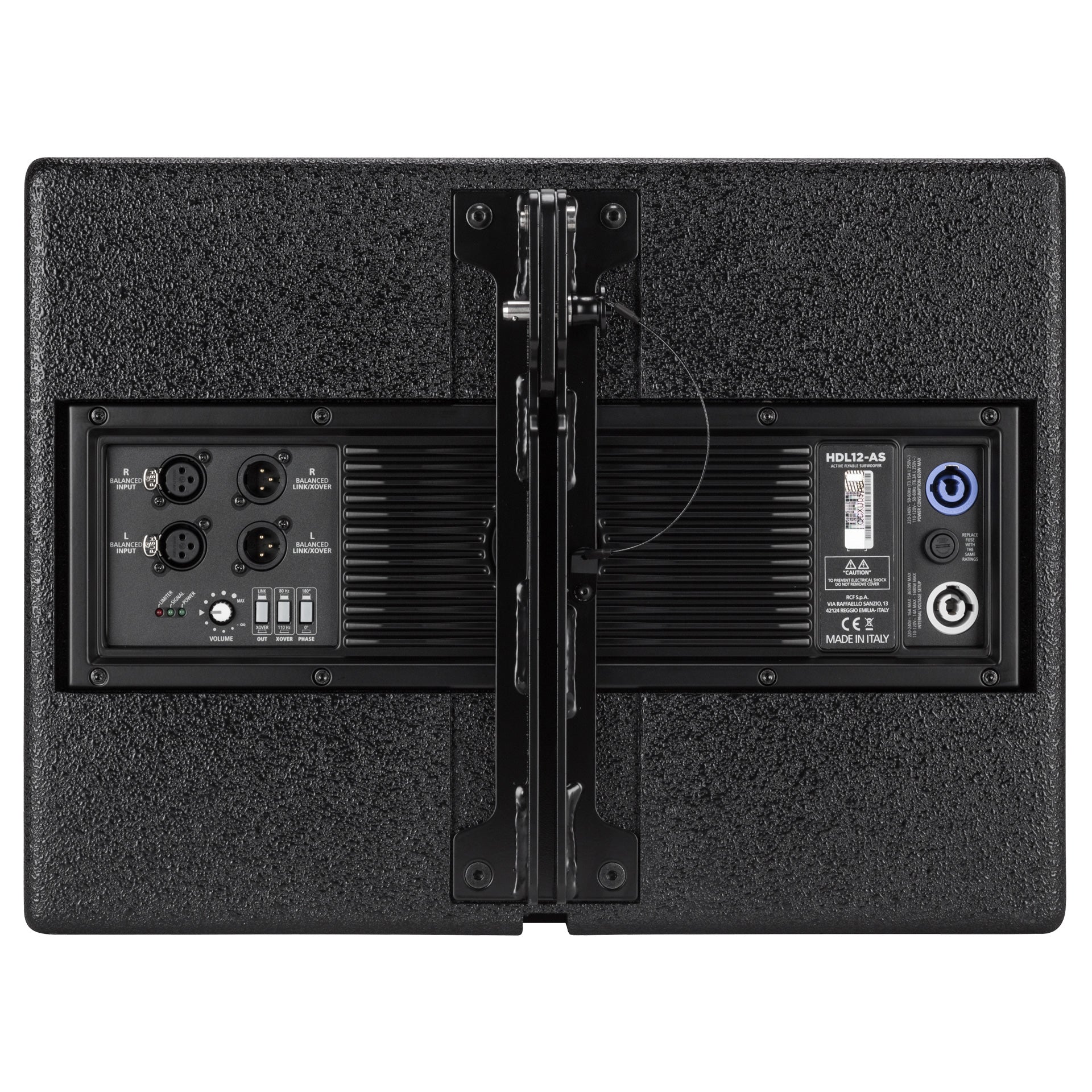 RCF HDL 12AS | 12in - 131dB | Flyable Active Subwoofer for HDL 6A