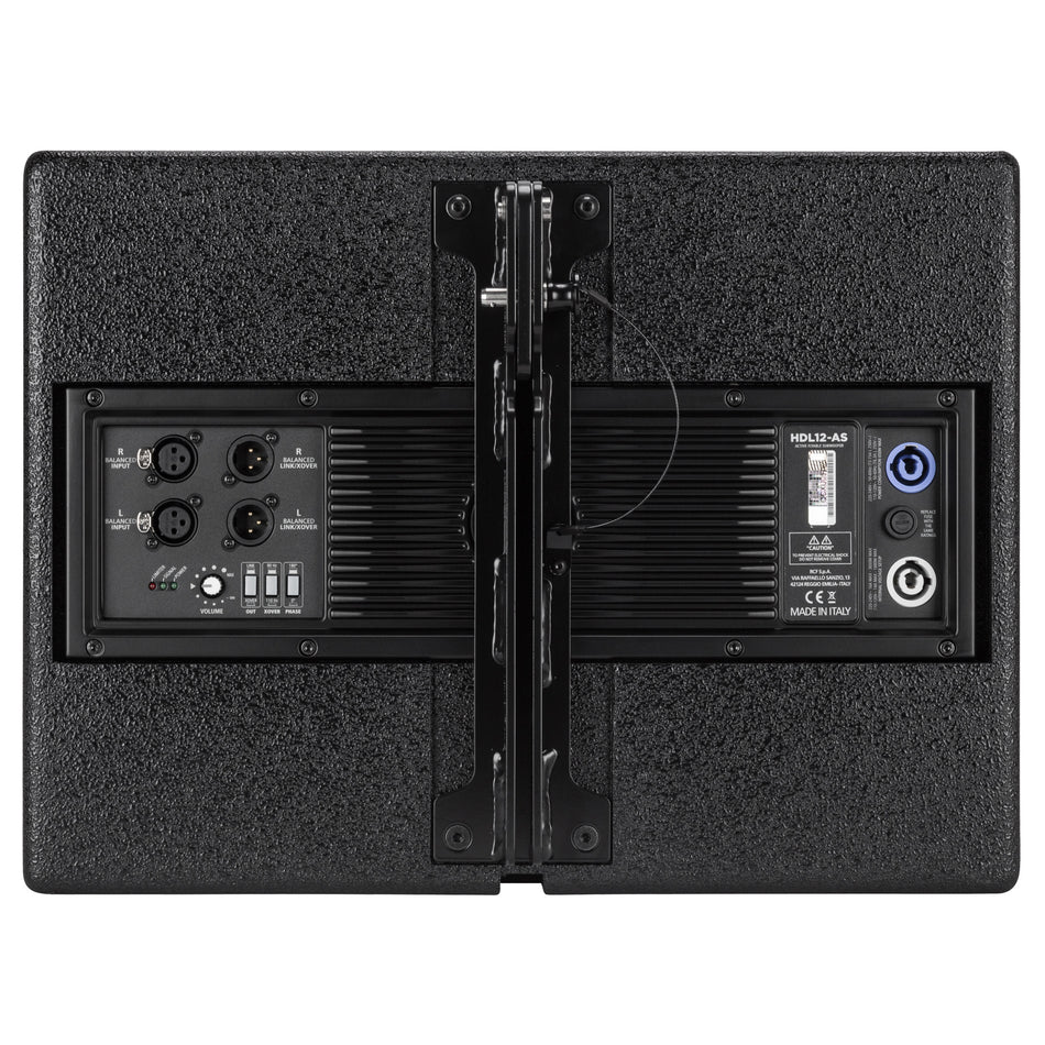 RCF HDL 12AS | 12in - 131dB | Flyable Active Subwoofer for HDL 6A