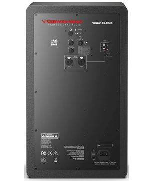 Cerwin Vega VEGA10SB-PR | 10in 3-Way Studio Monitor Pair with DSP | Bluetooth, SKAA & SKAA Pro Wireless Audio