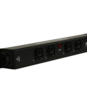 ProX X PWEDX4MAYA | 4 Outlet Edison Power Strip | TRUE1 IN/OUT 20A Power Center