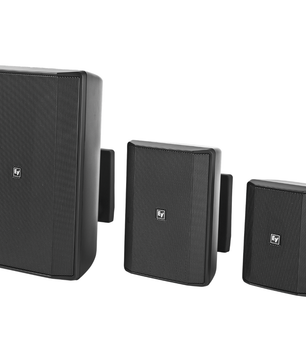 Electro-Voice EVID-S5.2B | 5.25in Surface Speaker Pair | Black 8 Ohm Install Speakers