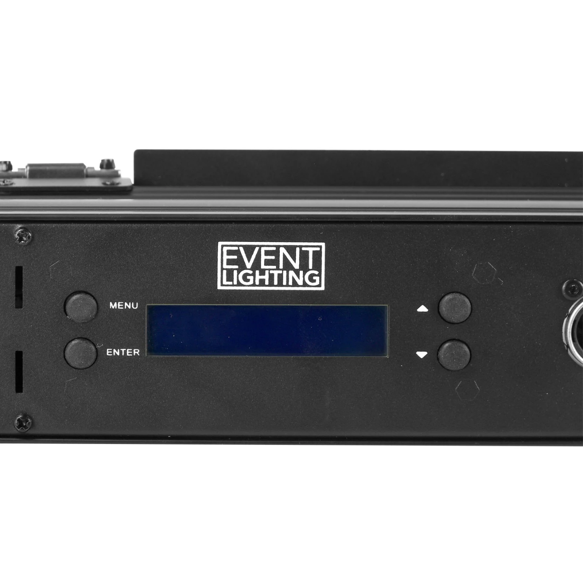 Event Lighting PIXBAR12H | 12x12W RGBWAU LED Pixel Bar | True1 Power with Barndoor