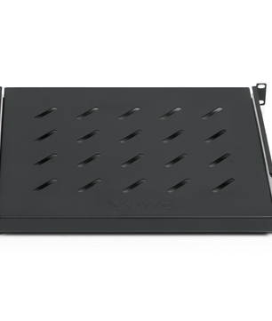 Gator GRW-SHELF1SLD | 1U Sliding Rack Shelf | 13.8in Vented Steel Design