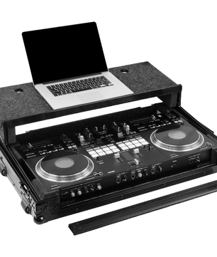 Odyssey RCGS-DDJREV7WBL | Black Wheeled Case with Glide Platform | Fits DDJREV7 Controller