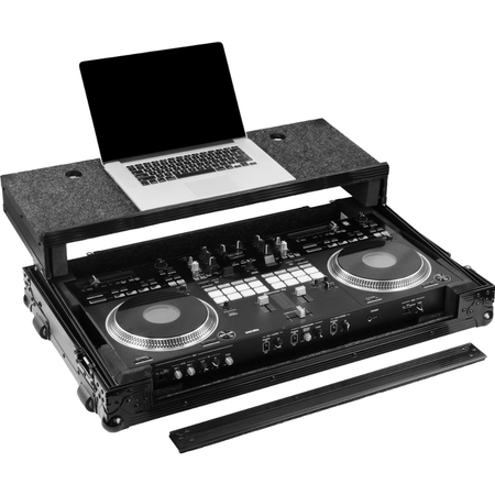 Odyssey RCGS-DDJREV7WBL | Black Wheeled Case with Glide Platform | Fits DDJREV7 Controller