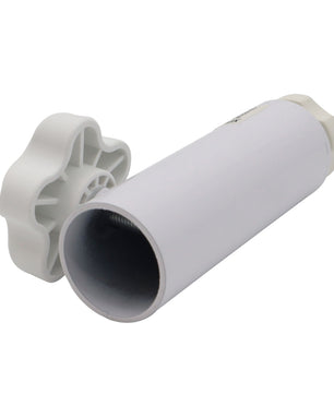 ProX X-LS64WH | 1 3/8in 35mm Speaker Stand Mount | M8 Single Stud Lighting Adapter White