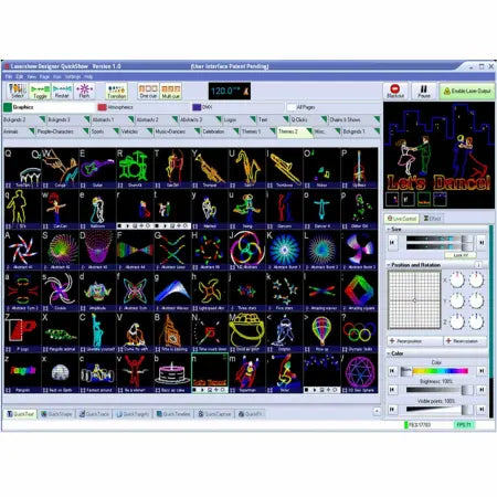 Pangolin QuickShow FB3 | Laser Control Software | FB3-Based Basic Show Design