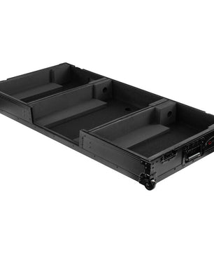 Odyssey FZDJMA9CDJWBL | DJ Coffin Case for DJM-A9 & CDJ-3000 | Black Label with Wheels
