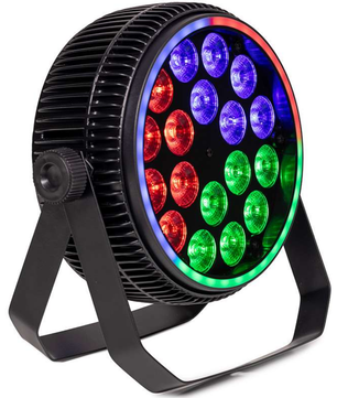 ColorKey Halo Par HEX 18P | 18x10W RGBWA+UV LEDs | 6-Zone Pixel Wash with 34-Zone Halo