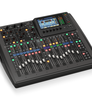 Behringer X32 COMPACT | 40 Input Digital Mixer | 16 Midas Preamps with 17 Motorized Faders