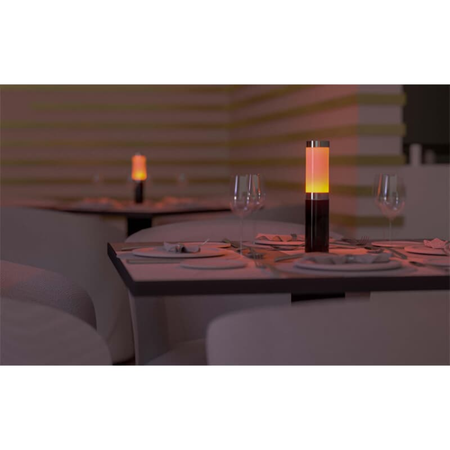 Ape Labs Table Light 2.0 Set of 1 Grey | Battery LED Table Light with Remote | IP65 360° Wireless Uplight Pack