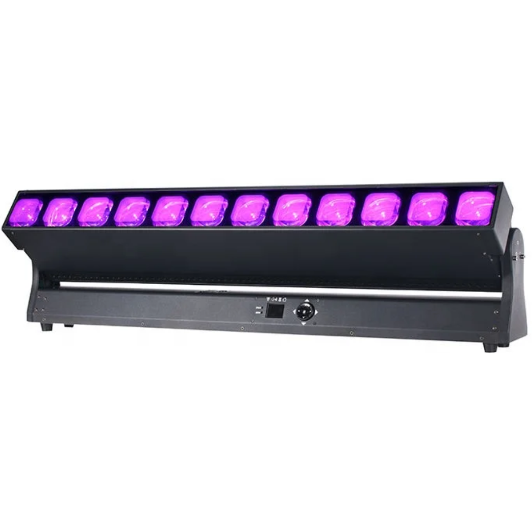 Crisp Vivid Tread 1260YZ | 12×60W RGBW with Zoom & Pixel Control | Moving LED Bar for Stage & Clubs