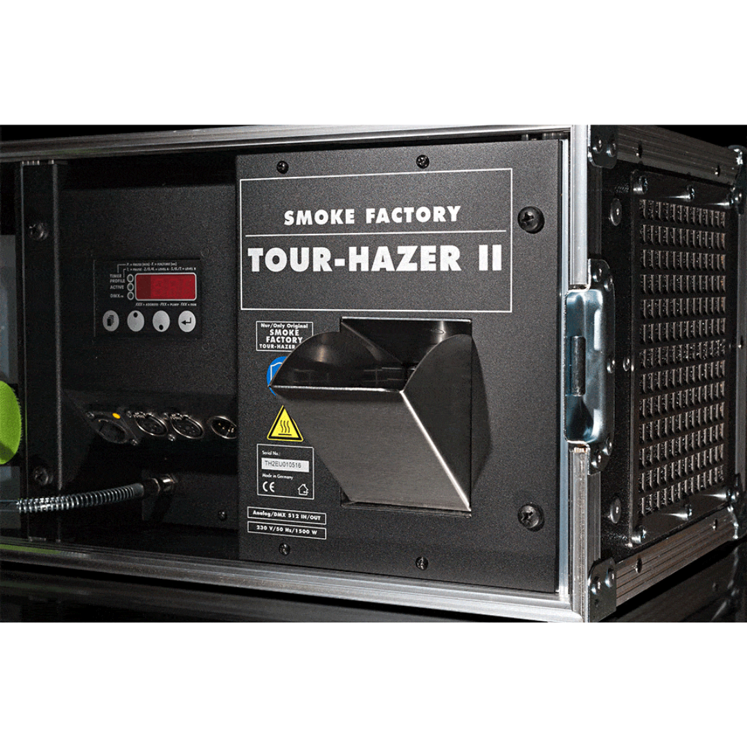 Smoke Factory SF-0065 | Tour Hazer II "S" PHENOL | 1500W Water-Based Hazer with Road Case