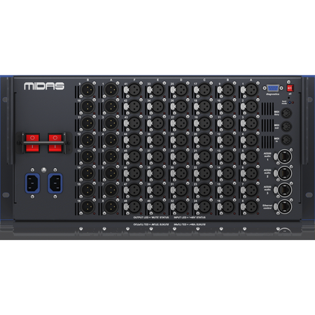 Midas MDS-DL251 | 48-In / 16-Out Digital Stagebox | 96kHz Operation & Remote Control