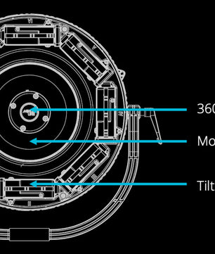 Minuit Une IVL Photon | Laser Beam Fixture with 8 Tilts | Immersive Effects for Mid-Sized Venues