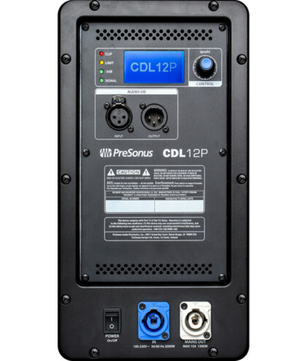 PreSonus CDL12P Loudspeaker | Hybrid Line Array and Point Source | 2000W Powered Speaker with 130 dB SPL