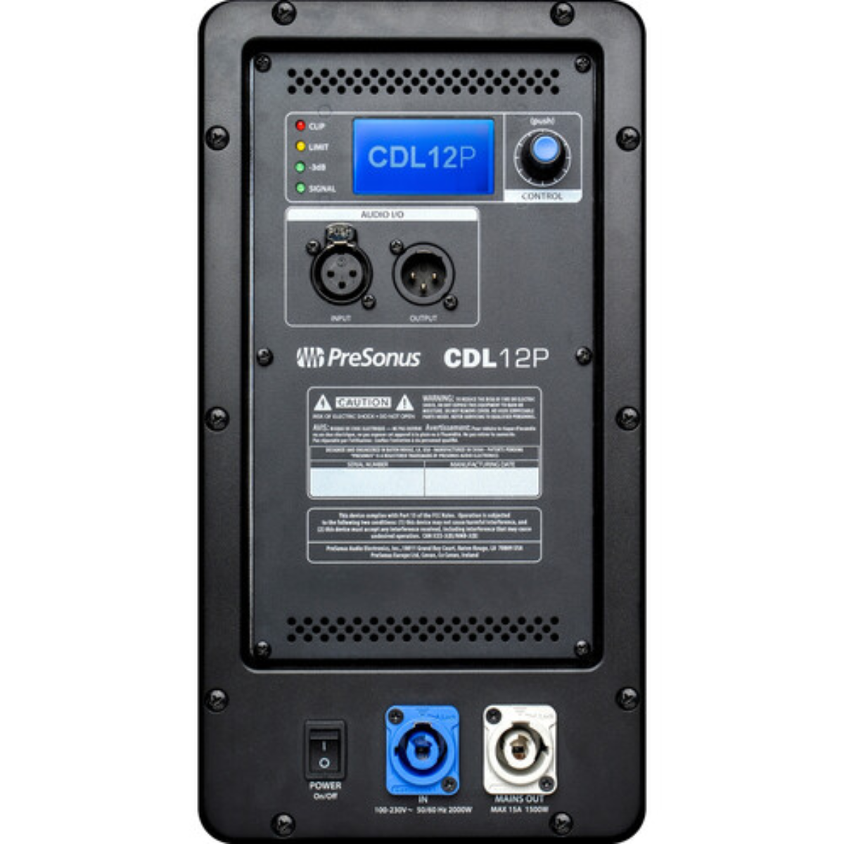 PreSonus CDL12P Loudspeaker | Hybrid Line Array and Point Source | 2000W Powered Speaker with 130 dB SPL