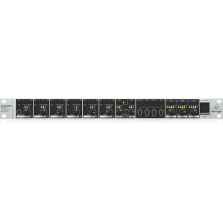 Behringer ULTRAZONE ZMX8210 V2 | 8 Channel - 3 Zone Mixer | Commercial Audio Distribution System
