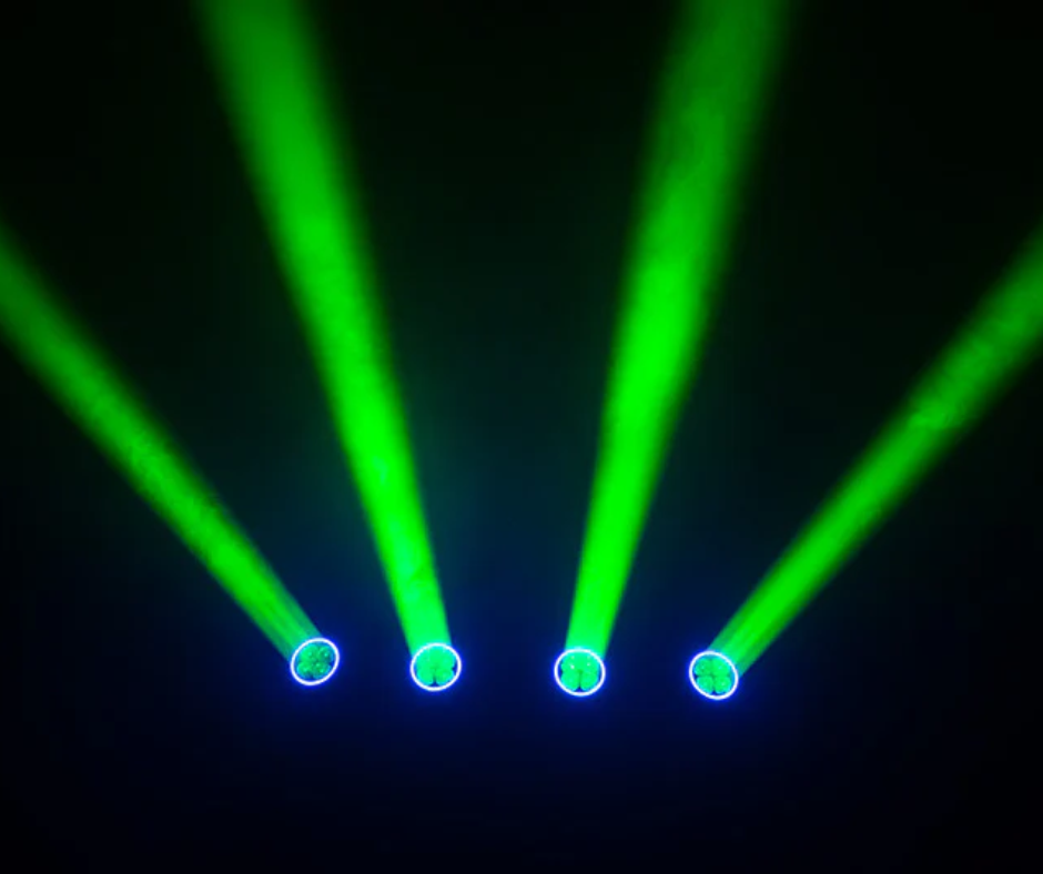 American DJ Vizi Xtreme | 240W RGBL Beam Wash with Zoom | 360° Pan/Tilt & Pixel Ring Effects