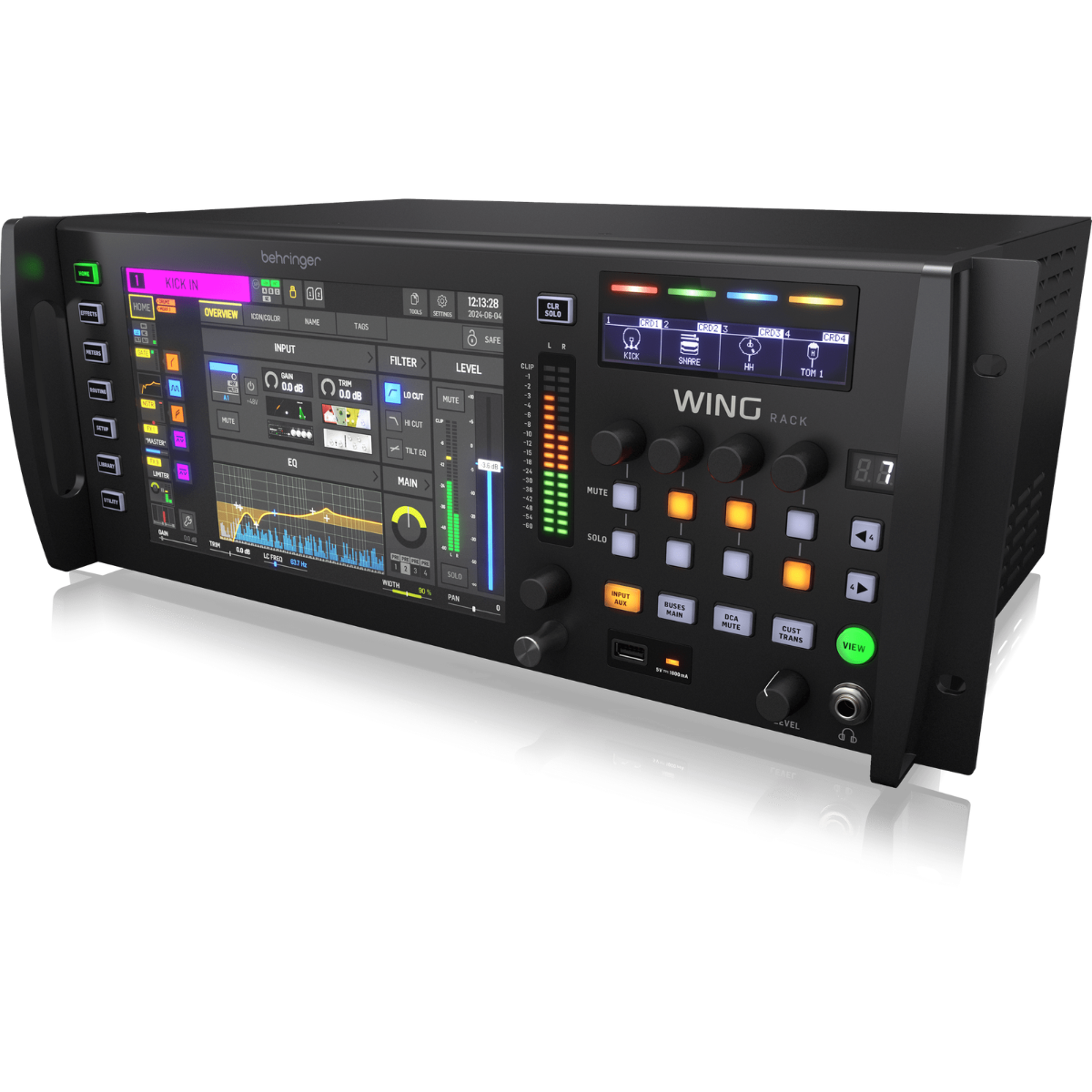 Behringer WING RACK | 48 Channel Digital Mixer Engine | Rackmount with 24 Midas Preamps