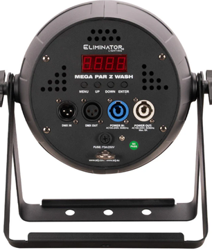 Eliminator Mega Par Z Wash | 19x15W RGBW LEDs + Zoom | 10°–60° Beam with Circle Control