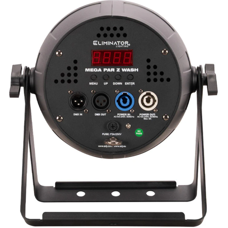 Eliminator Mega Par Z Wash | 19x15W RGBW LEDs + Zoom | 10°–60° Beam with Circle Control