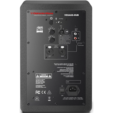 Cerwin Vega VEGA6SB-PR | 6in Studio Monitor Pair with DSP | Bluetooth, SKAA & SKAA Pro Wireless Audio