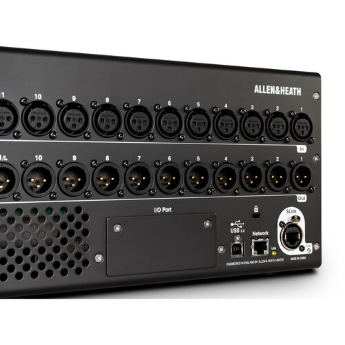 Allen & Heath AH-SQ-RACK | 48-Channel 96kHz Digital Mixer | 4 RU Rackmount Control