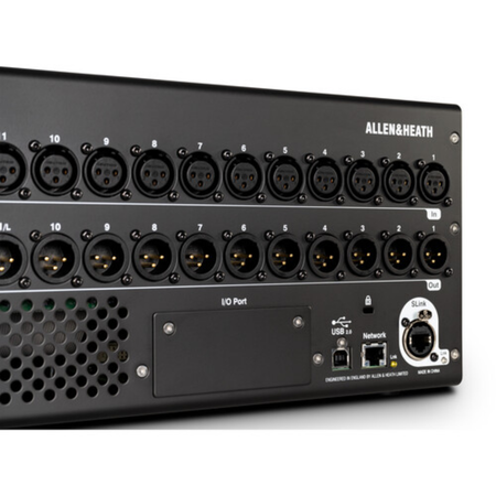 Allen & Heath AH-SQ-RACK | 48-Channel 96kHz Digital Mixer | 4 RU Rackmount Control
